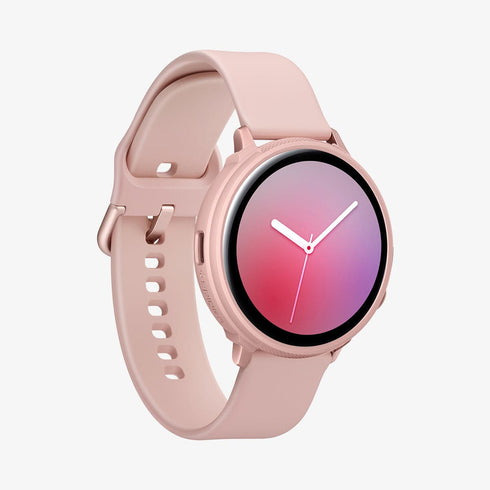ACS06394 - Galaxy Watch 6 Classic (47mm) Case Liquid Air in matte black showing the front